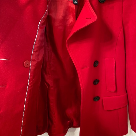 Banana Republic Red Coat - Picture 6 of 11